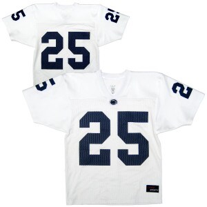 white youth Penn State football jersey #25